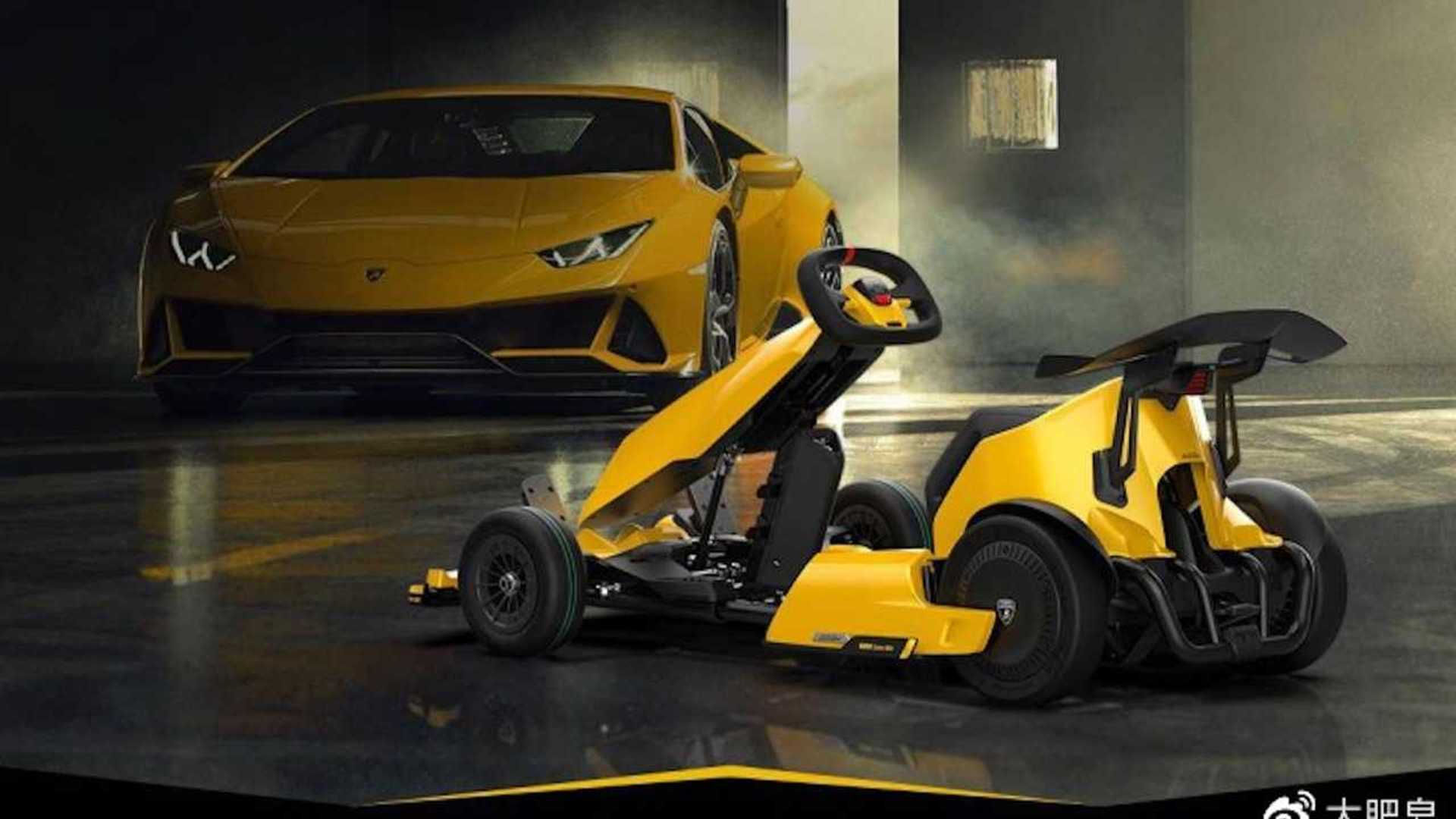 Wallpaper #nBnNKY8BtGB6xQ78Yonr4 Descubre El Kart Electrico De Ninebot Para Lamborghini