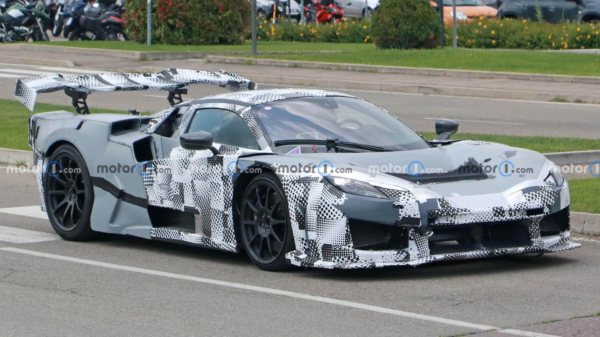 Wallpaper #bac7b Mysterious Ferrari Fxx K Evo Test Car Spied at the Nurburgring Carscoops