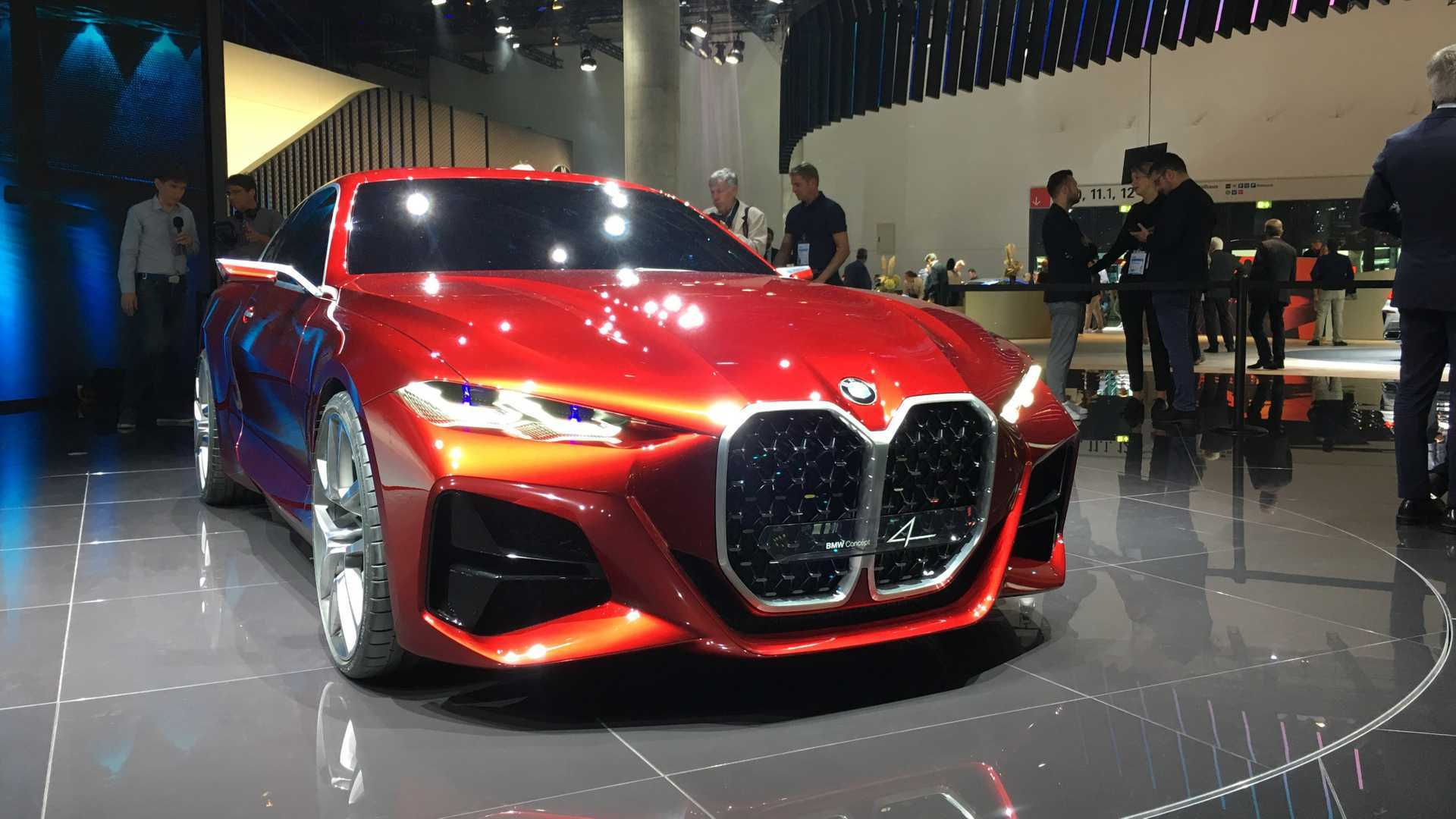 Wallpaper #g3Rrxo4B_8f4nGFa0nFo28 BMW Concept 4 Debuts with Massive Double Kidney Grille