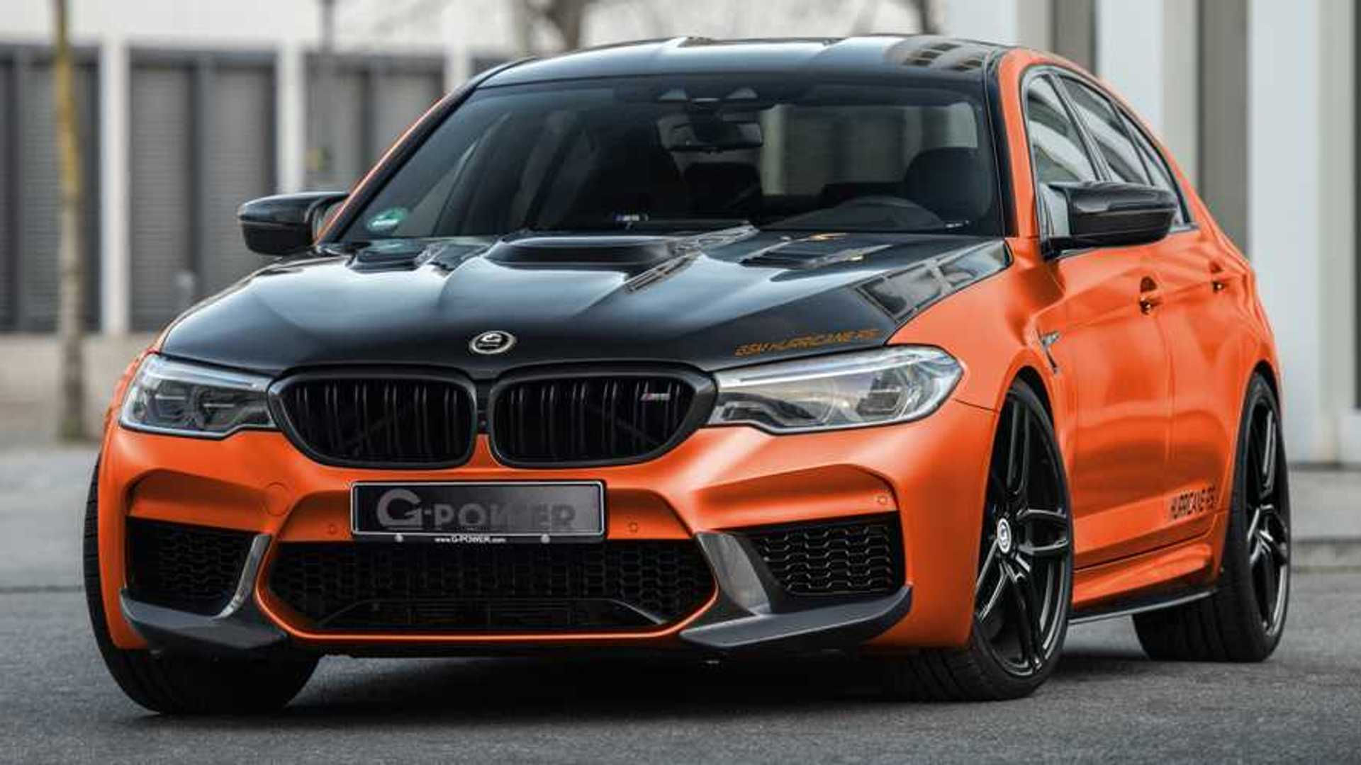 Wallpaper #00VOjo4B7YBJg1BVMJzz36 217 Mph BMW M5 by G Power Rocks You Like a Hurricane with 829 Bhp