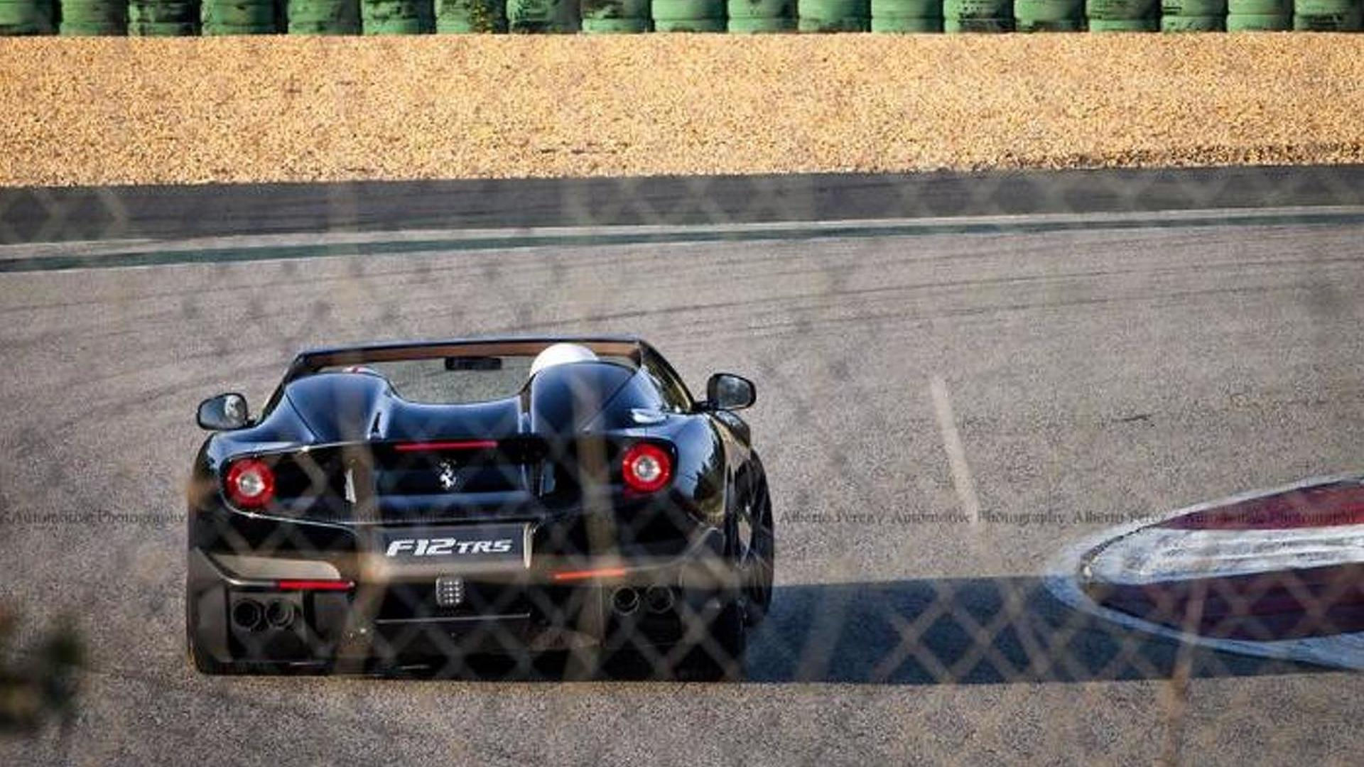 Wallpaper #e0D-MJMBJhL2WPbam8RI83 Black Ferrari F12 Trs Spotted in Spain Motor1com Photos