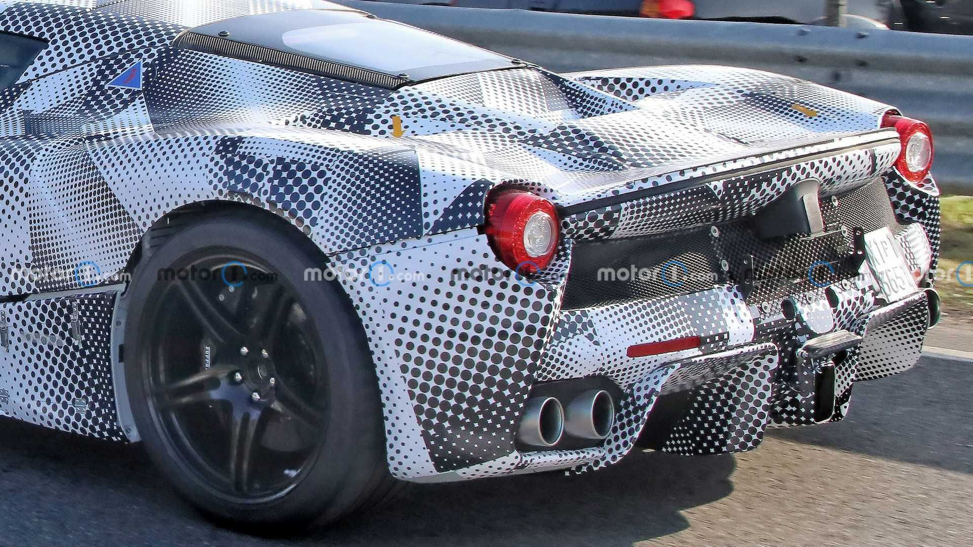 Wallpaper #bac7b Mysterious Ferrari Fxx K Evo Test Car Spied at the Nurburgring Carscoops