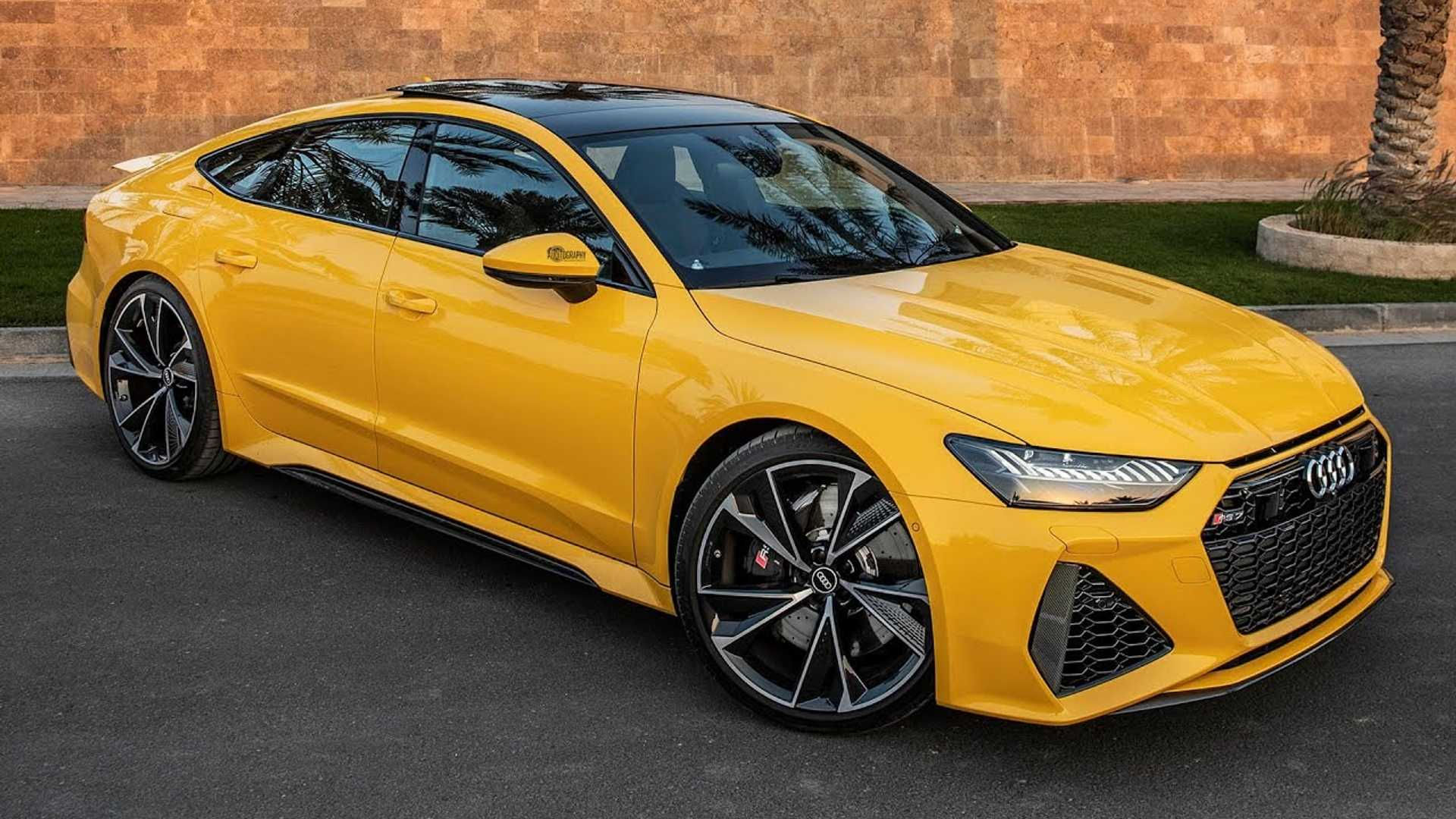 Wallpaper #a2hMGZMBSpphPi3-wBaV108 2021 Audi Rs7 Vegas Yellow is an Achingly Beautiful Hatchback