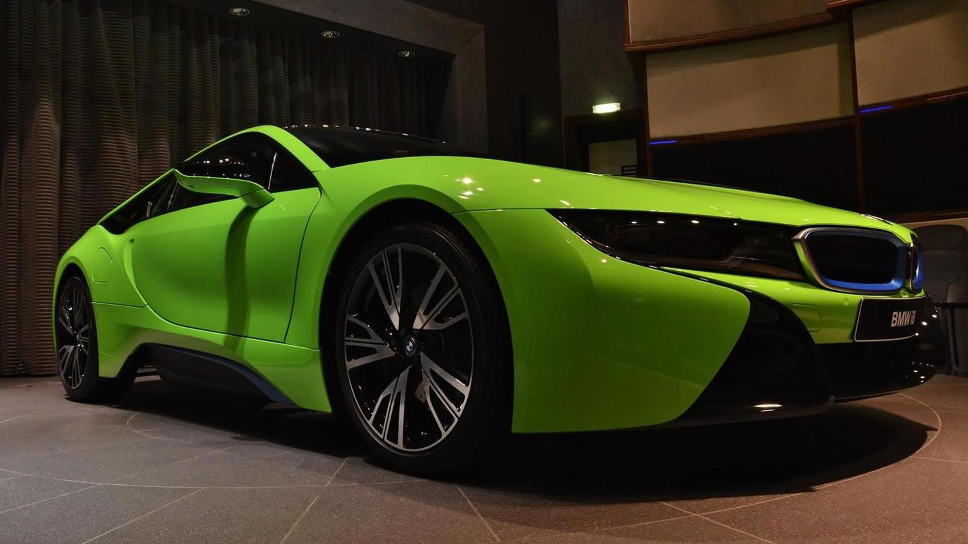 Wallpaper #IkXalY4B7YBJg1BV3qBw3 BMW i8 Finished in Lime Green is a Sight to Behold
