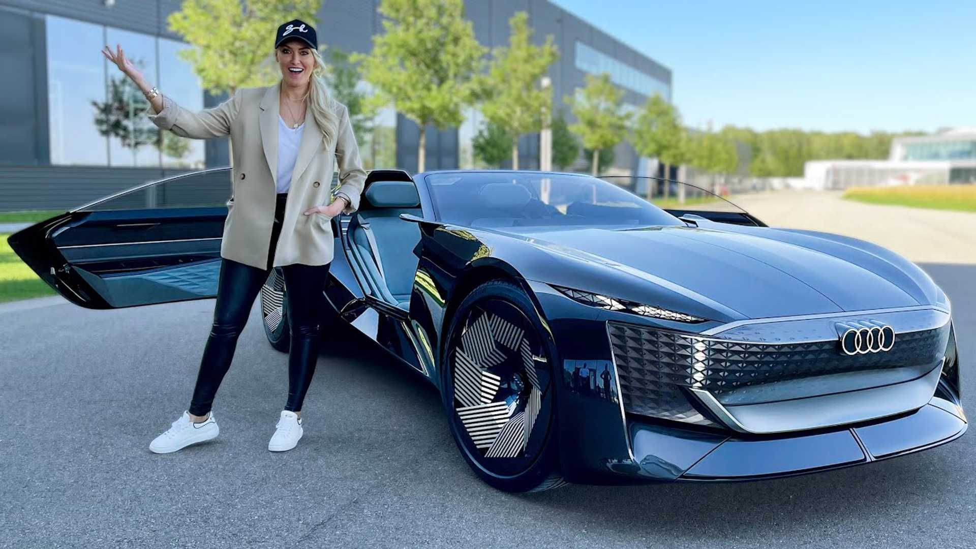 Wallpaper #m2e3DpMBSpphPi3-OevQ195 Supercar Blondie Goes for a Ride in the Audi Skysphere