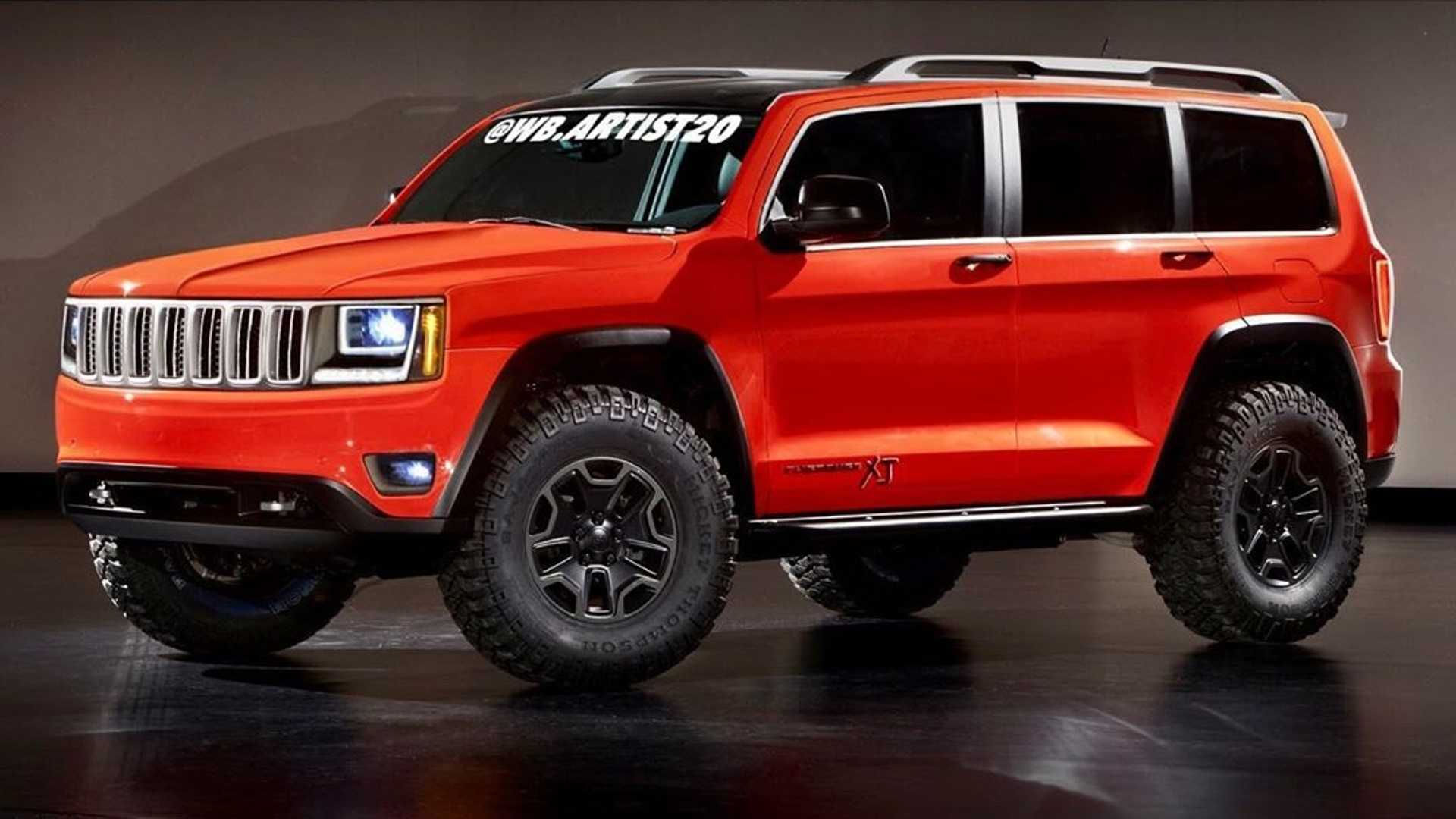 Wallpaper #-QCn7I4BSdW8dNouQhQ551 Jeep Cherokee Xj Rendered as Modern SUV