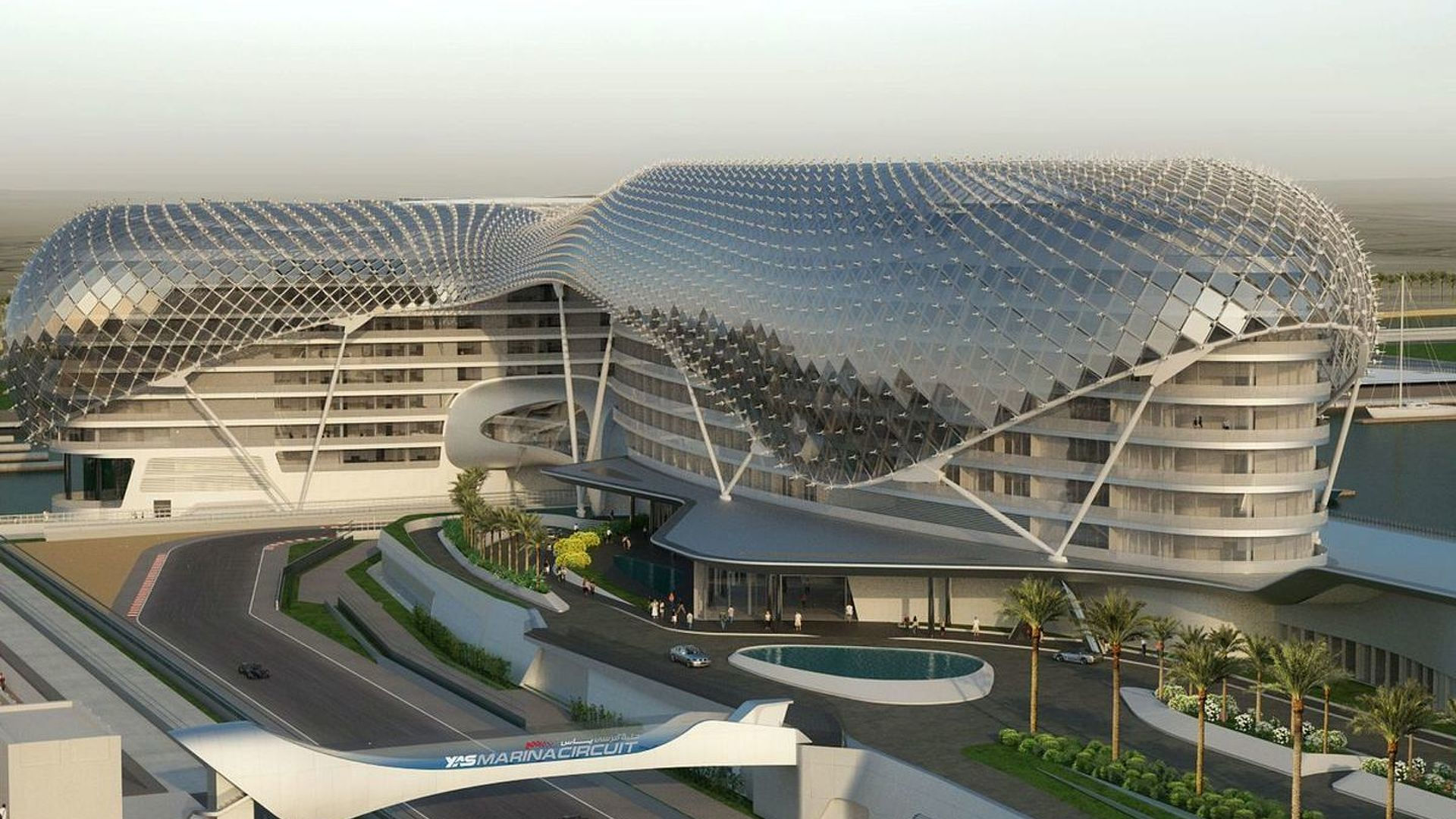 Wallpaper #2n3W844Bnwiau_P6TA1p38 Unique Abu Dhabi Track Hotel Full for F1 Weekend