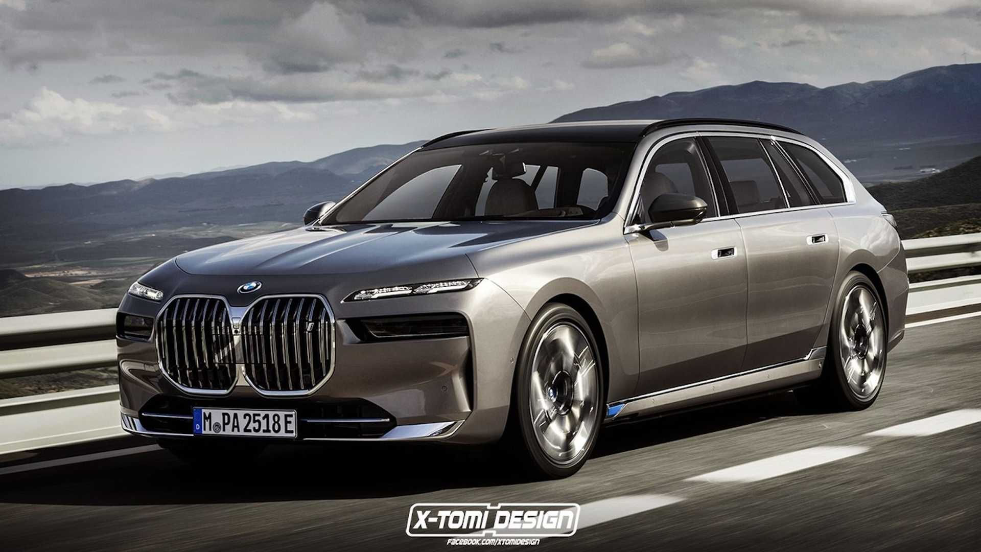 Wallpaper #Pbgj2pIBJvJKYCmELPDf316 New BMW 7 Series Unofficial Rendering Shows a Big Bold Wagon Pedfire