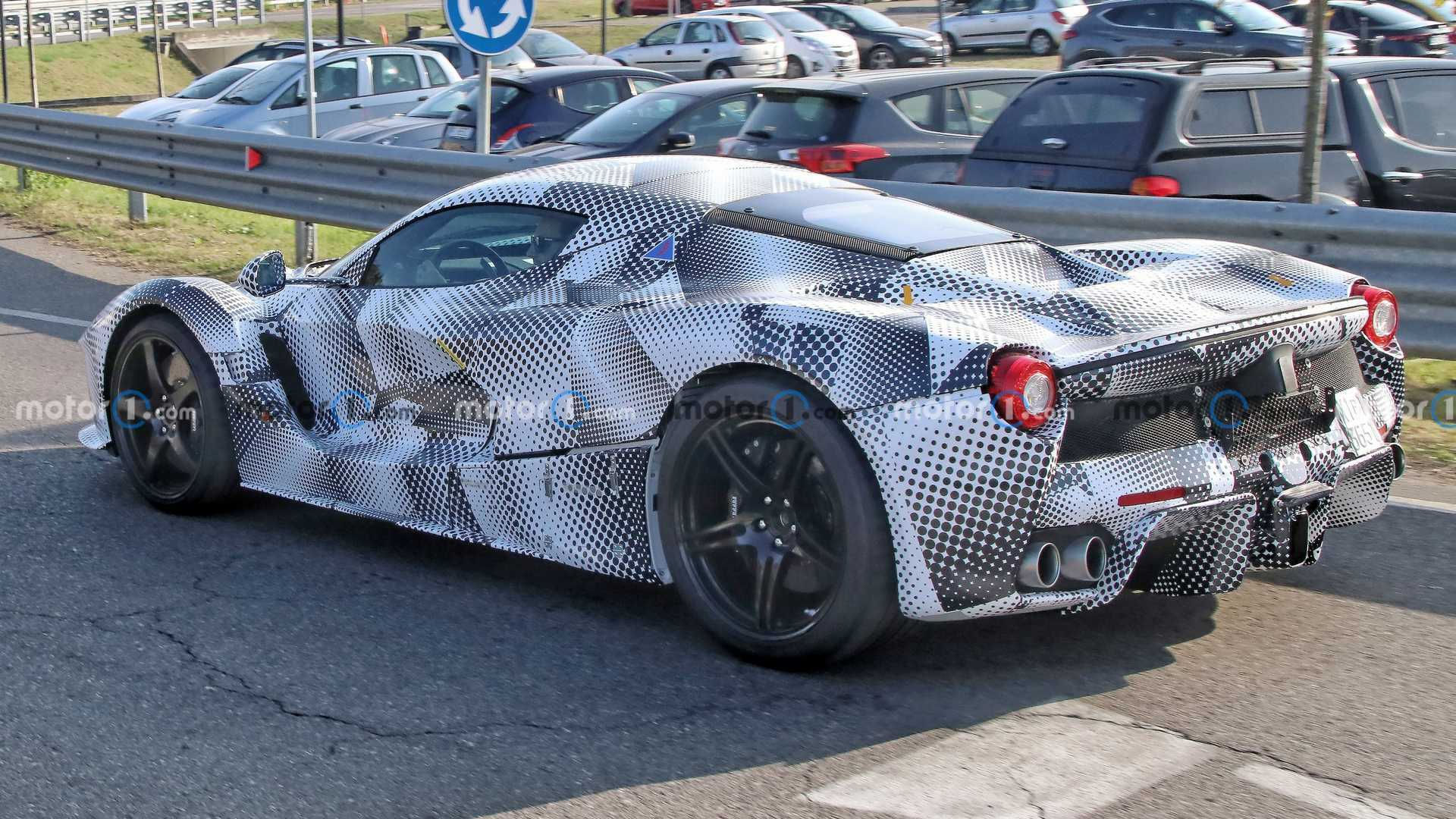 Wallpaper #bac7b Mysterious Ferrari Fxx K Evo Test Car Spied at the Nurburgring Carscoops