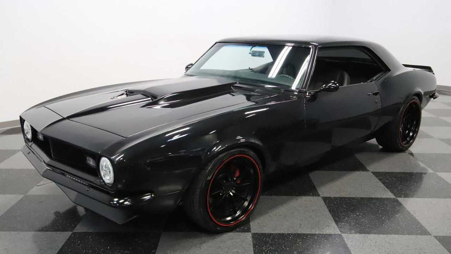 Wallpaper #xkW4qY4B7YBJg1BVh6eP49 Snag This Sinister Ls3 Powered 1968 Chevy Camaro Restomod Motorious