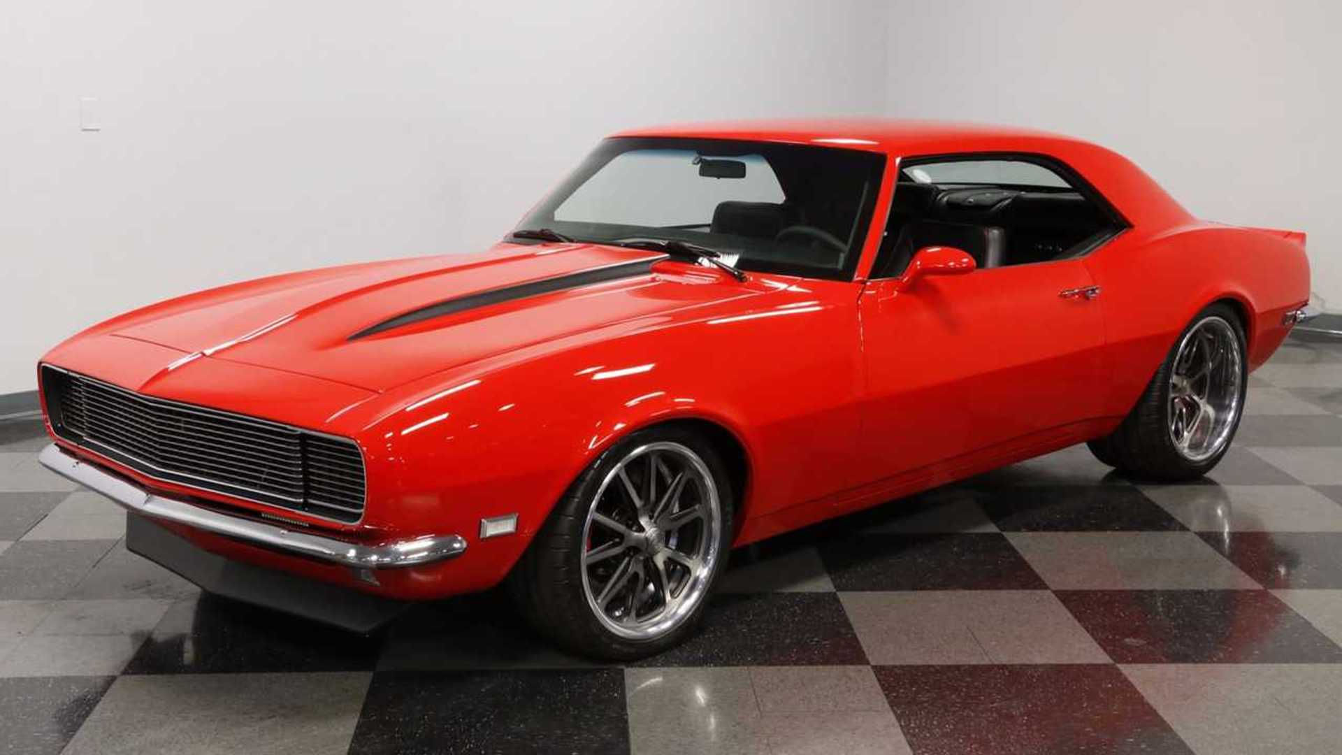 Wallpaper #xkW4qY4B7YBJg1BVh6eP47 Restomod 1968 Camaro Rs is Both the Beauty and the Beast Motorious