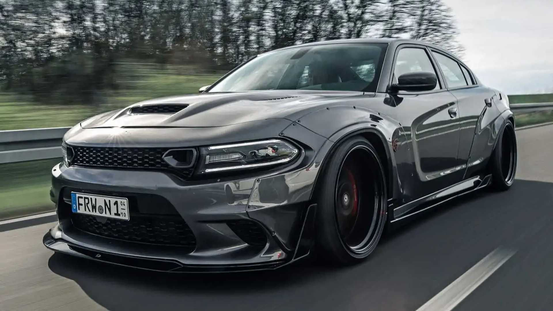 Wallpaper #Lmfr-5IBSpphPi3-fpa8159 Dodge Charger Srt Hellcat Widebody by Bader is a Sinister Sedan Il