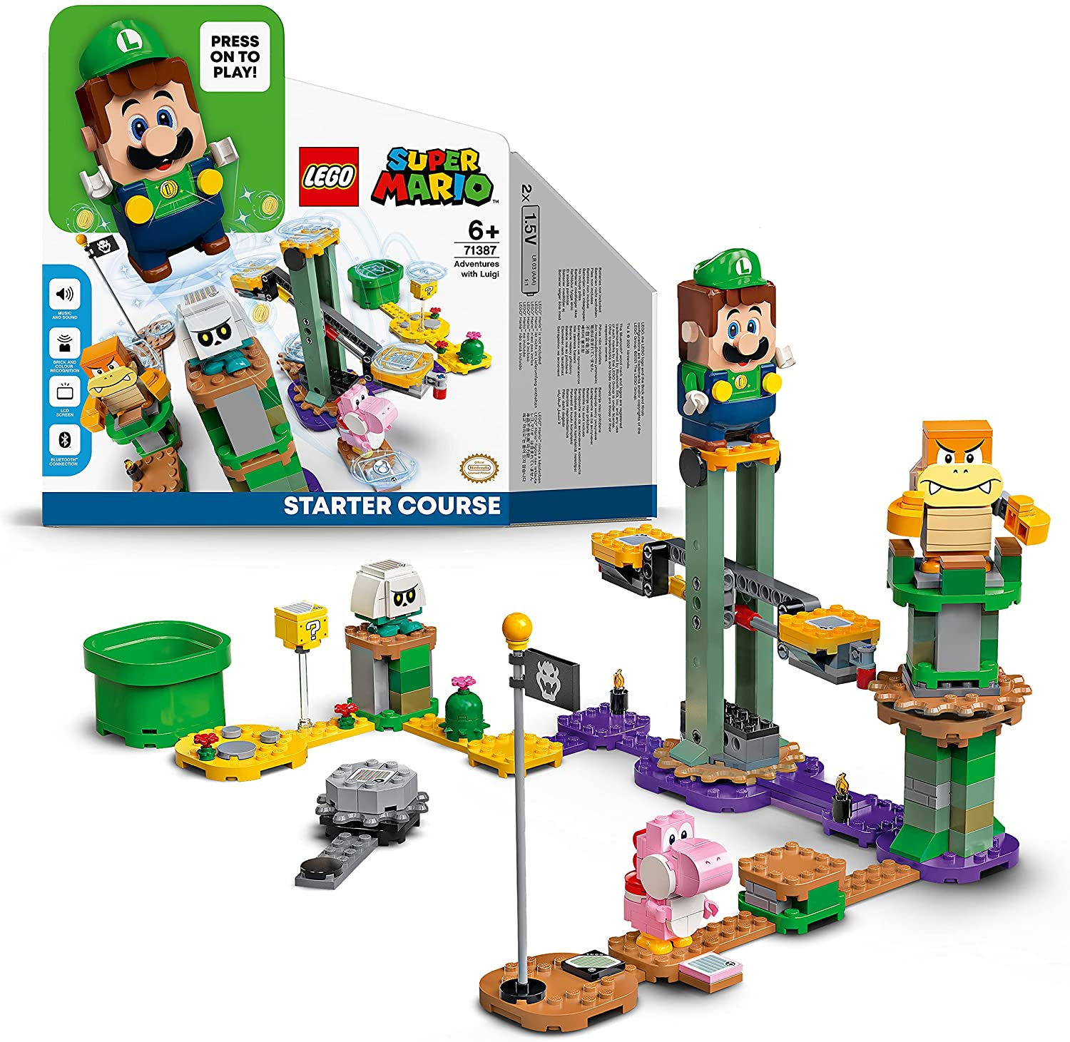 Wallpaper #Kx3VLZMBlOZrFDOkdNK040 Lego Super Mario Adventures with Luigi 71387 Revealed the Brick Fan
