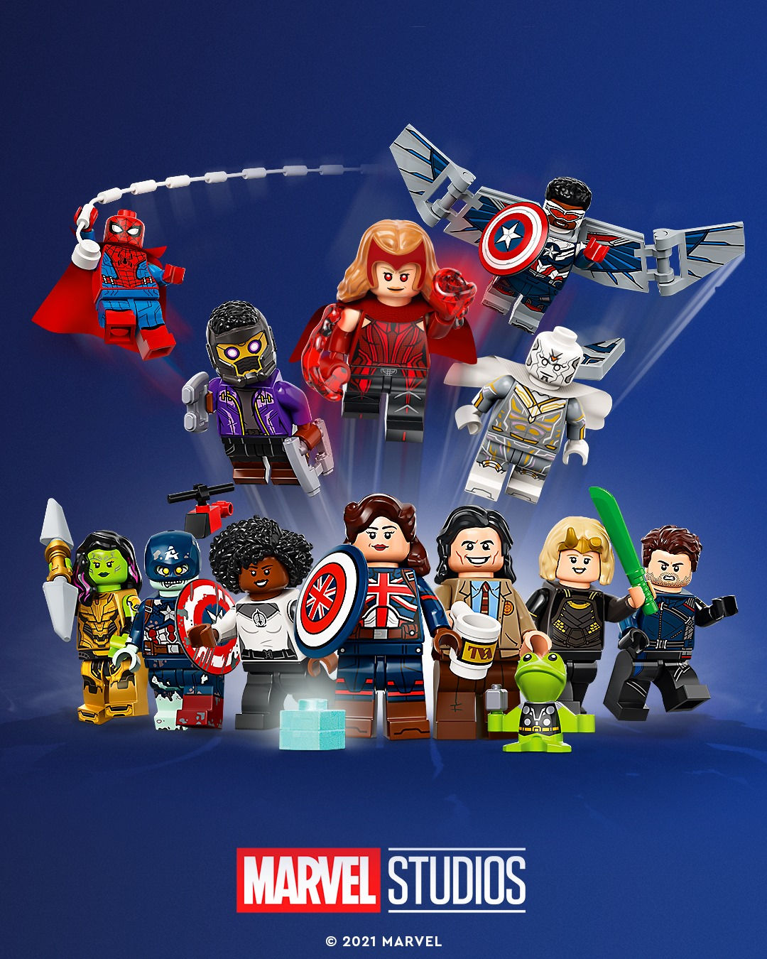 Wallpaper #tp-vV5MBcUVgGJNoe68-202 Lego Minifigures Marvel Studios Archives the Brick Fan