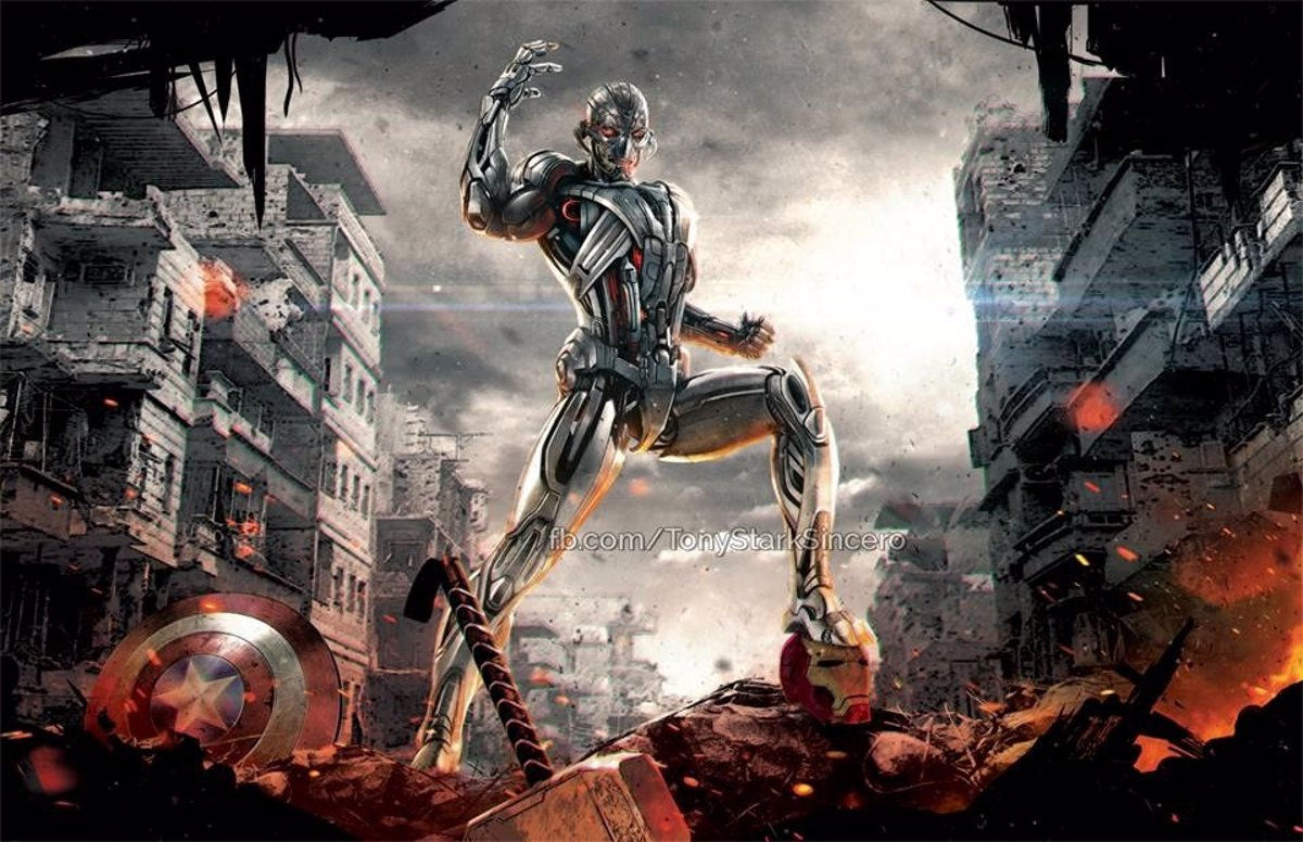 Wallpaper #daVCOJMBVBiSkHCaLY0v7 Los Vengadores La Era De Ultron Asi Son Vision Y Ultron