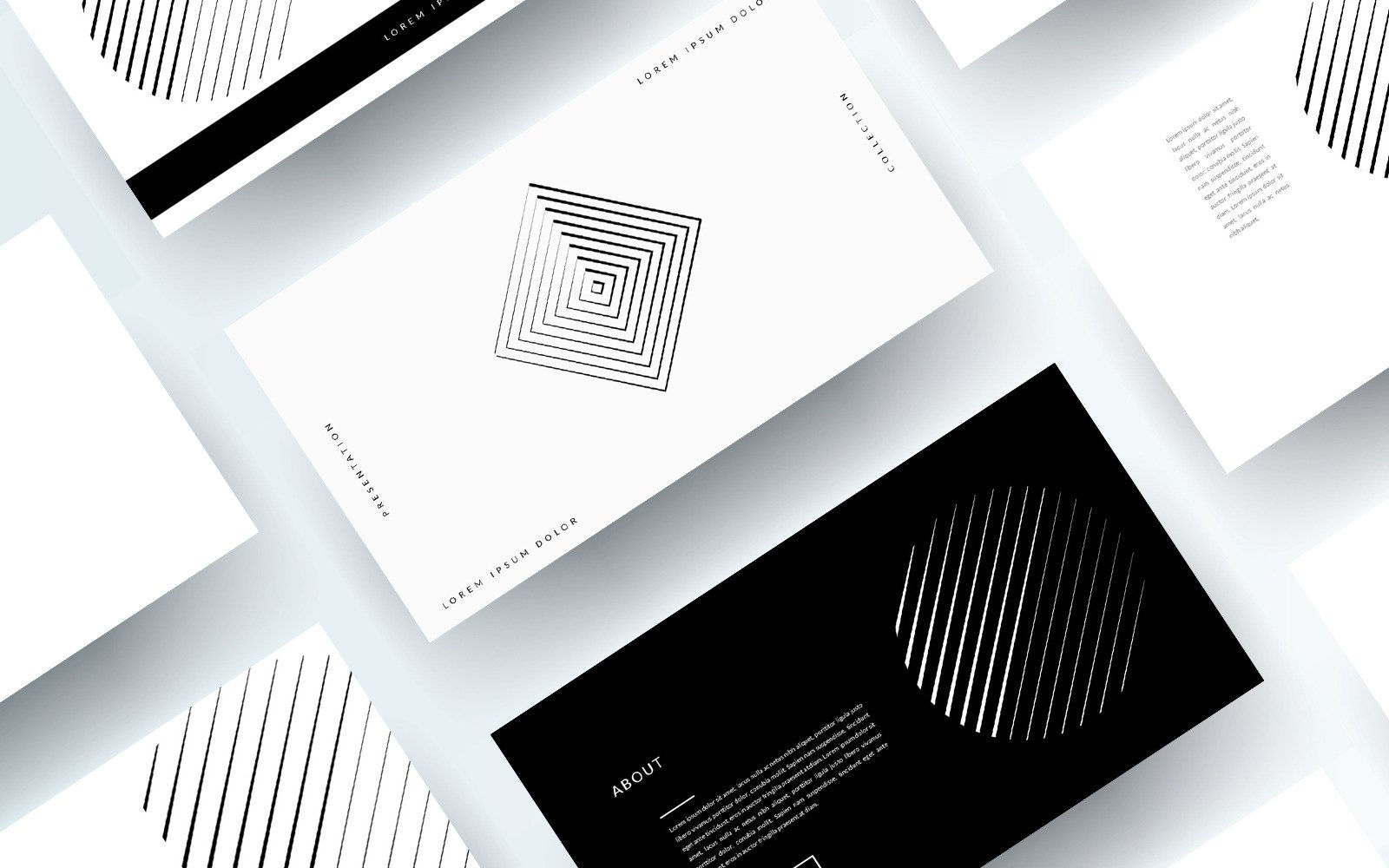 Wallpaper #XR0NLZMBlOZrFDOkqs4j44 Minimalist Ppt Template Free