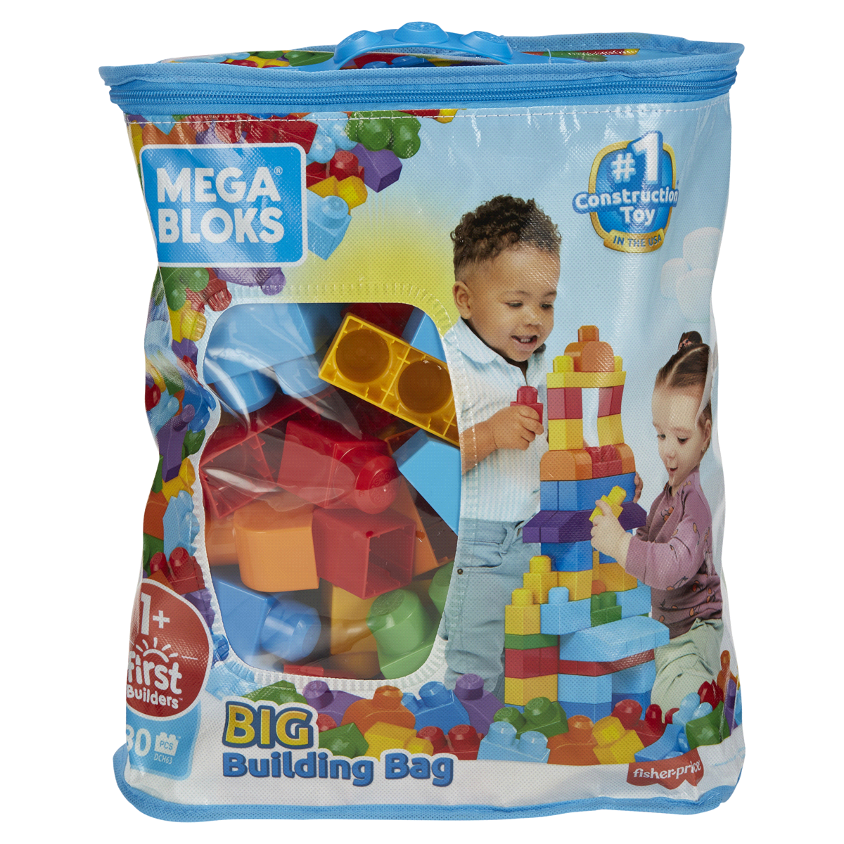 Wallpaper #634d6 Mega Bloks First Builders Big Building Bag with Big Building Blocks