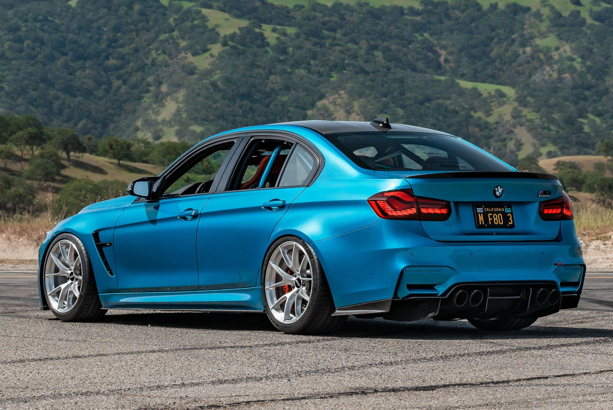 Wallpaper #lUB0MZMBJhL2WPbaFMZQ24 BMW F80 M3 with 19 vs 5rs in Brushed Clear on BMW F80 Apex Album