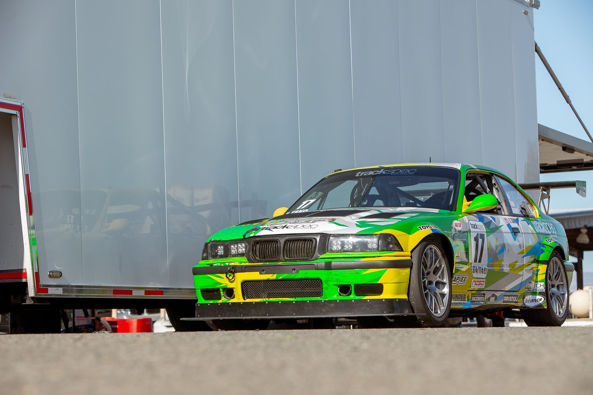 Wallpaper #DGc975IBSpphPi3-mGEb158 BMW E36 M3 with 18 Ec 7r Wheels in Brushed Clear