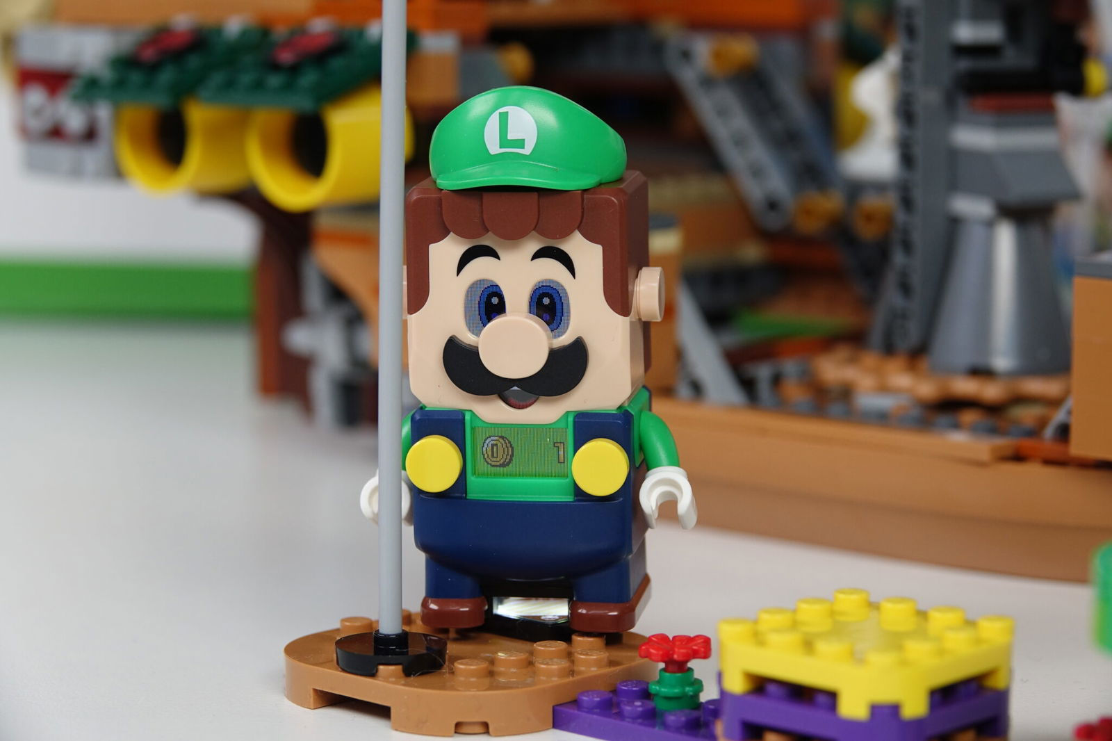 Wallpaper #Kx3VLZMBlOZrFDOkdNK062 Lego Brings Luigi into the Interactive Super Mario Universe with More