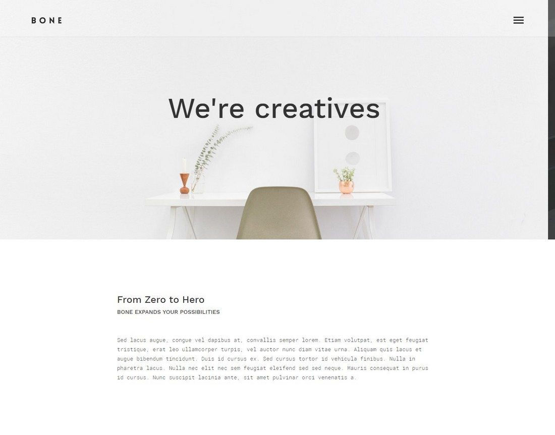 Wallpaper #XR0NLZMBlOZrFDOkqs4j187 42 Minimalist Bootstrap Template Free Pictures