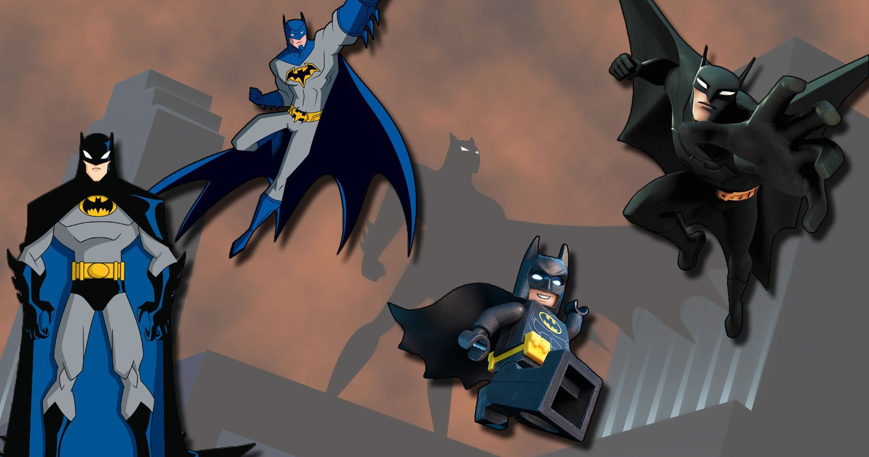 Wallpaper #CmiiH5MBSpphPi3--izs70 Every Animated Version of Batman Ranked Screenrant