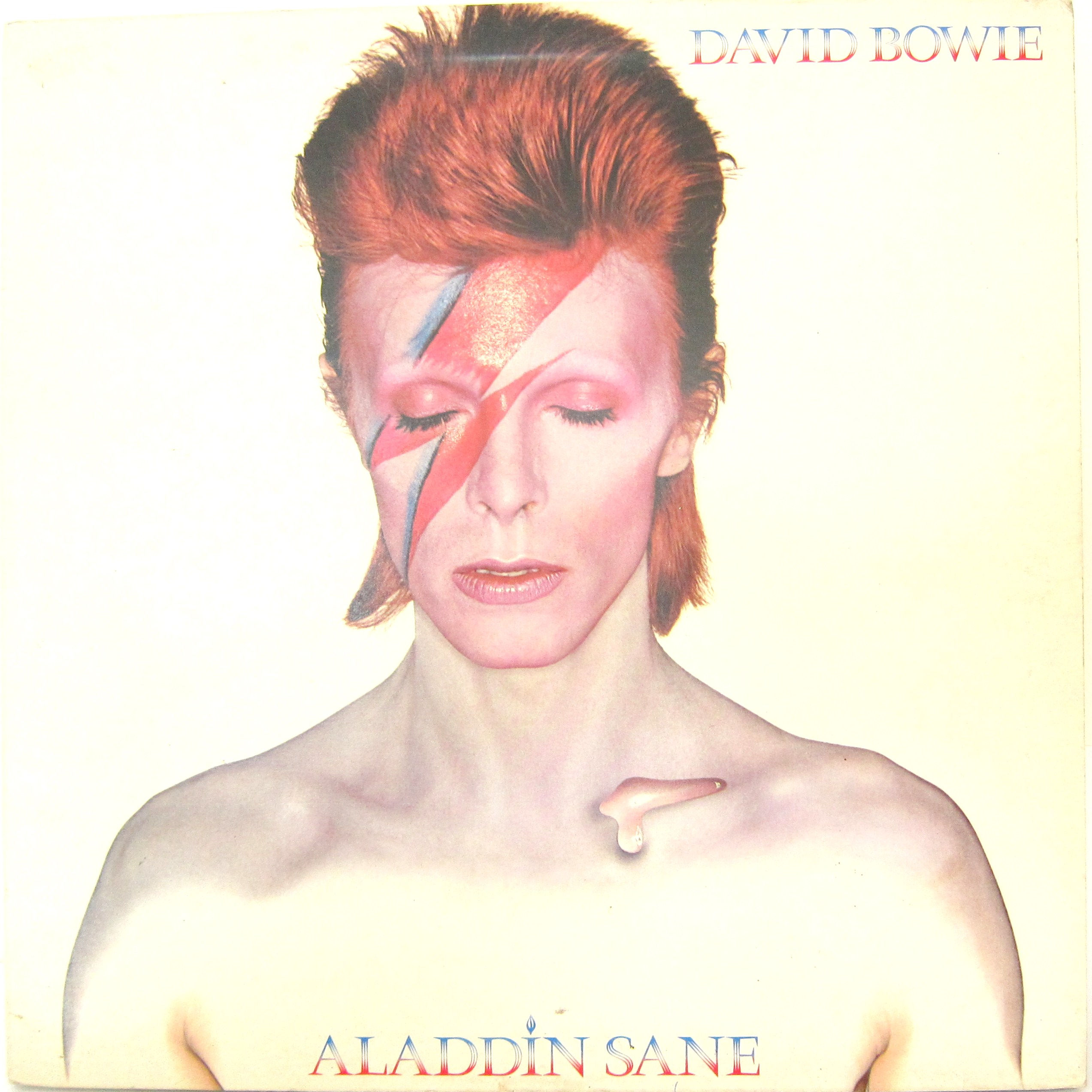Wallpaper #7030a Aladdin Sane De David Bowie Cd Chez Libertemusic Ref123255141