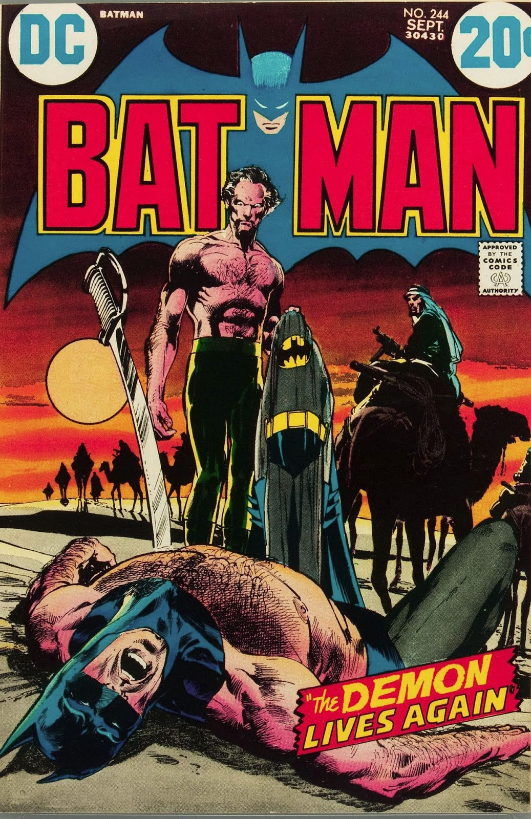 Wallpaper #CmhsHpMBSpphPi3-wSn-228 Capns Comics Ras Al Ghul by Neal Adams