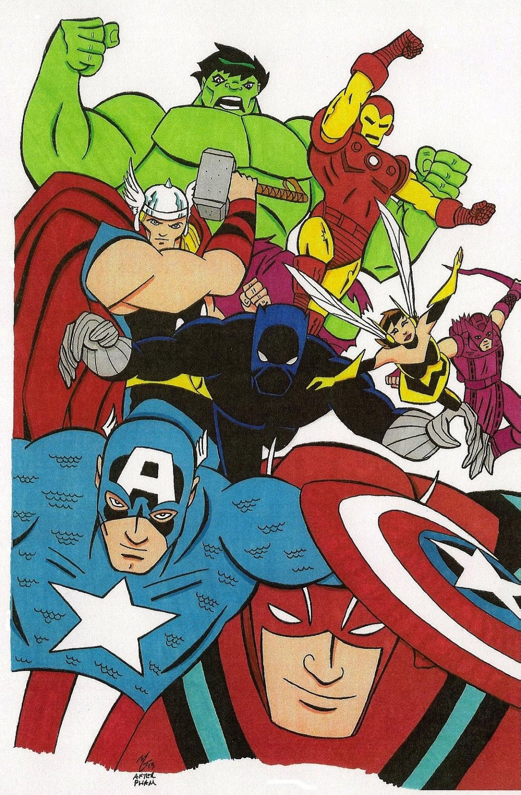Wallpaper #9Wdz6JIBSpphPi3-Izzr188 A View from a Goon Avengers Art