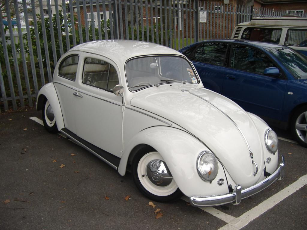 Wallpaper #0mfp9JIBSpphPi3-1nyV61 Your Daily Car Fix White Beetle