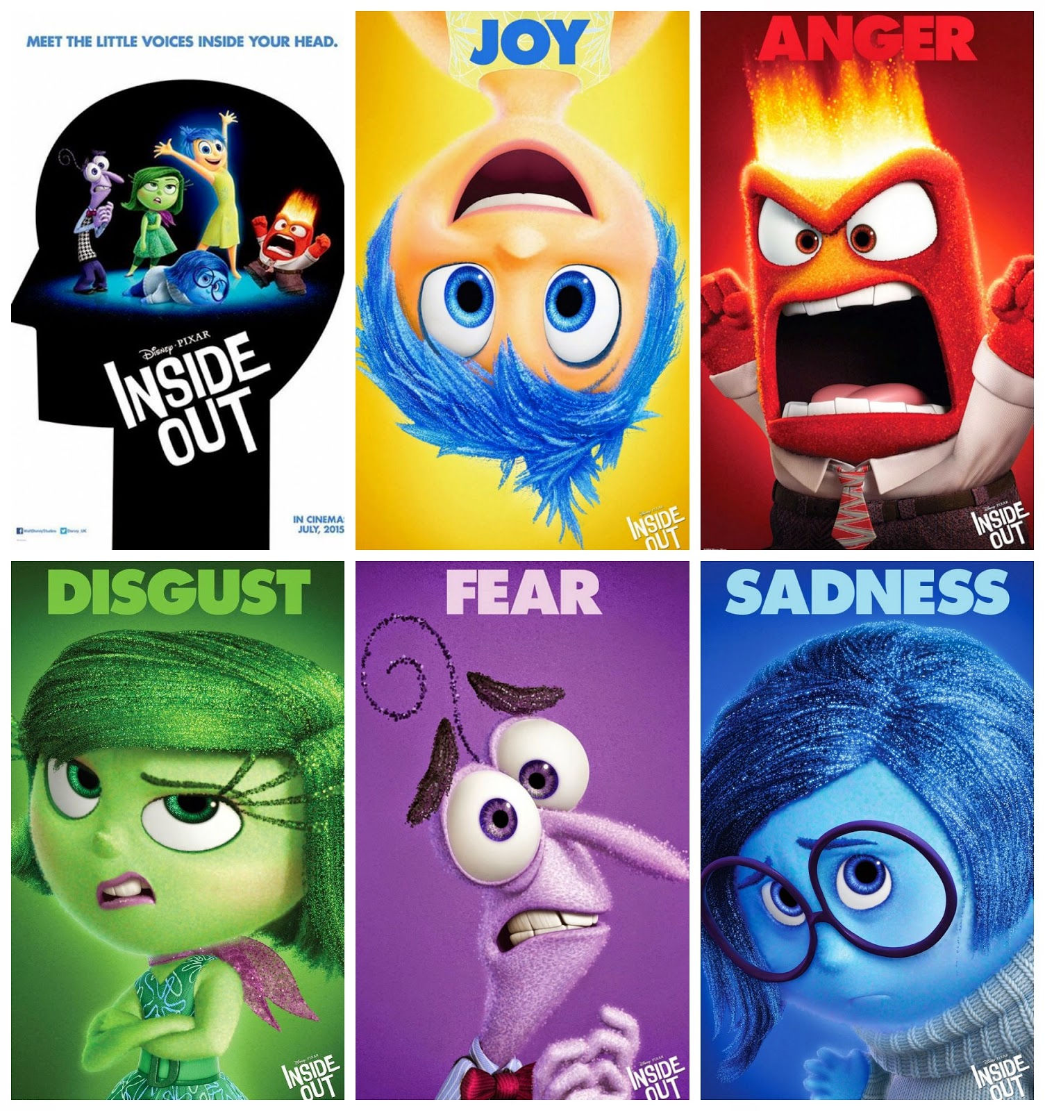 Wallpaper #8GiuF5MBSpphPi3-2Q9l258 Character Posters of Disneypixars Inside Out 2015 Releasing on