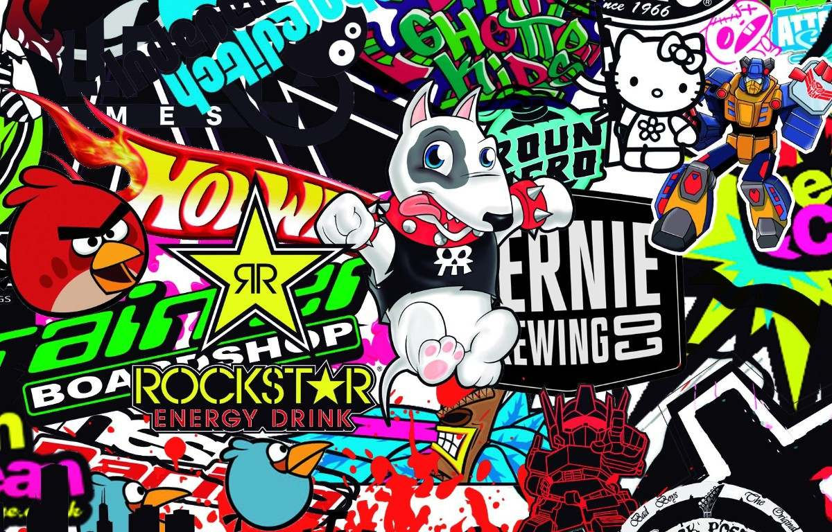 Wallpaper #bWc8DJMBSpphPi3-wt23349 Crazy Stick Stikers Boom