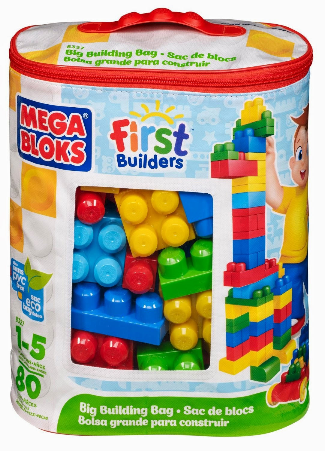 Wallpaper #634d6 Mega Bloks First Builders Big Building Bag with Big Building Blocks