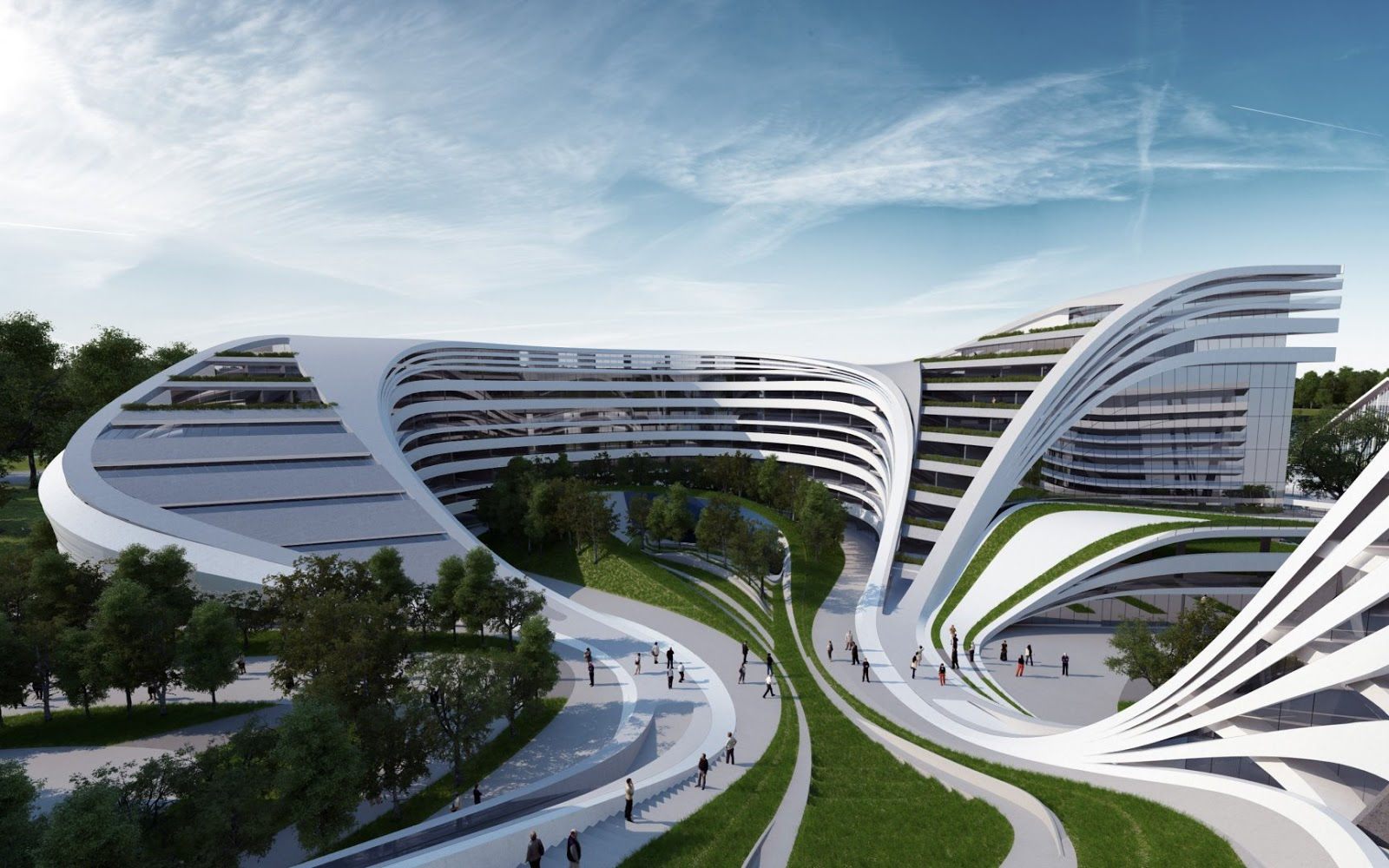 Wallpaper #o_EMRJMBLX2DcmSN94U331 World of Architecture Zaha Hadid Architects Doing Their Magic with