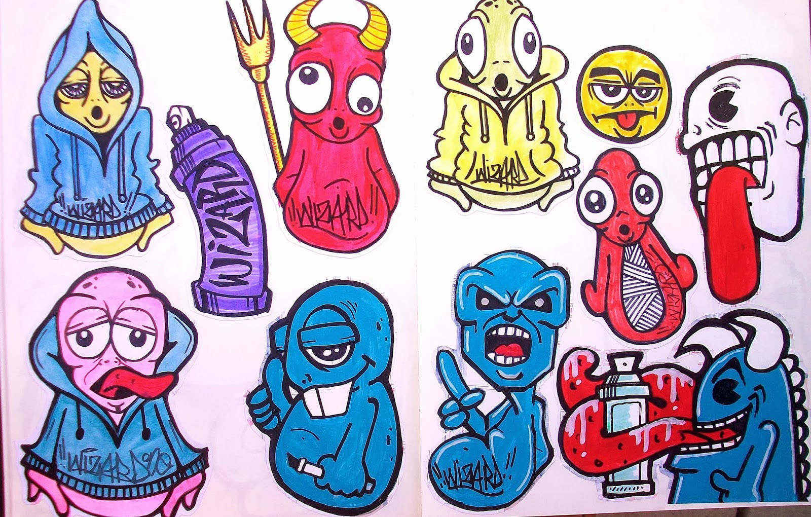 Wallpaper #HGf7BZMBSpphPi3-cL-n176 Graffiti Creator Styles Graffiti Characters Stickers