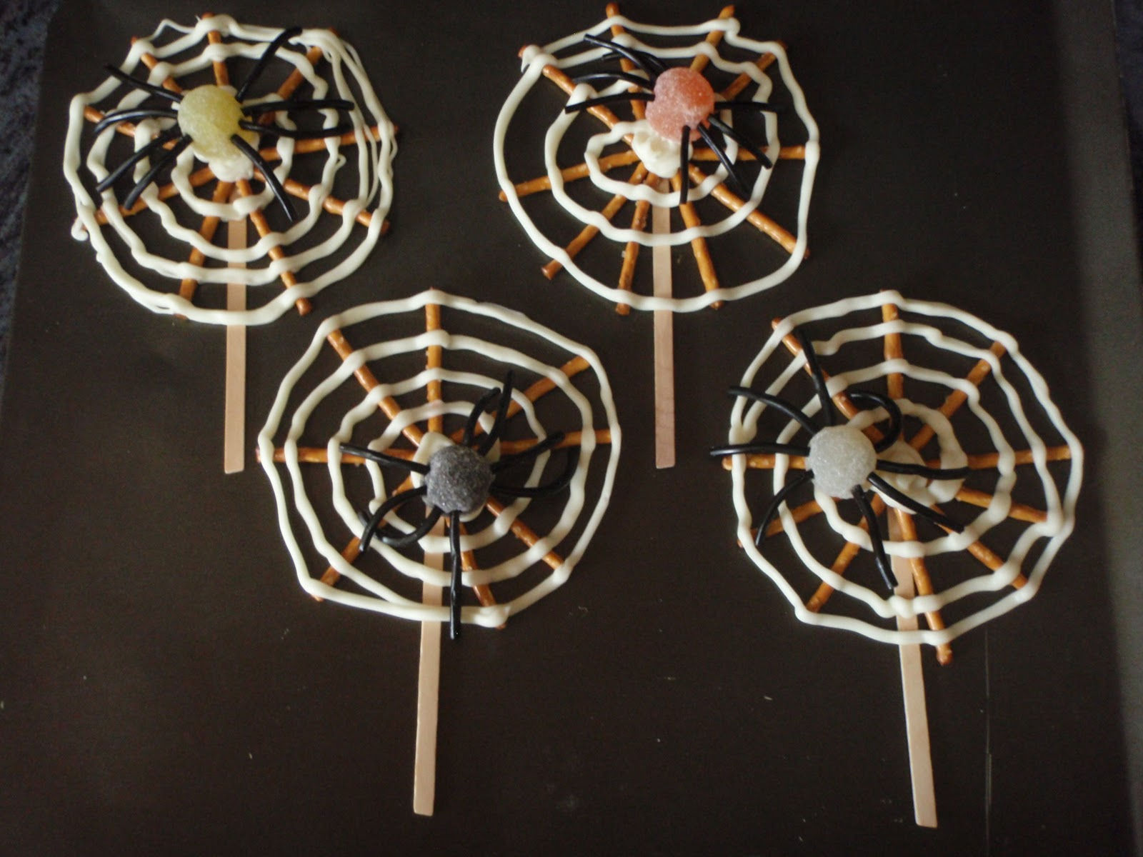 Wallpaper #aBnOEo8BtGB6xQ782GQk11 Fun Food Ideas Spider Web Treat on a Stick