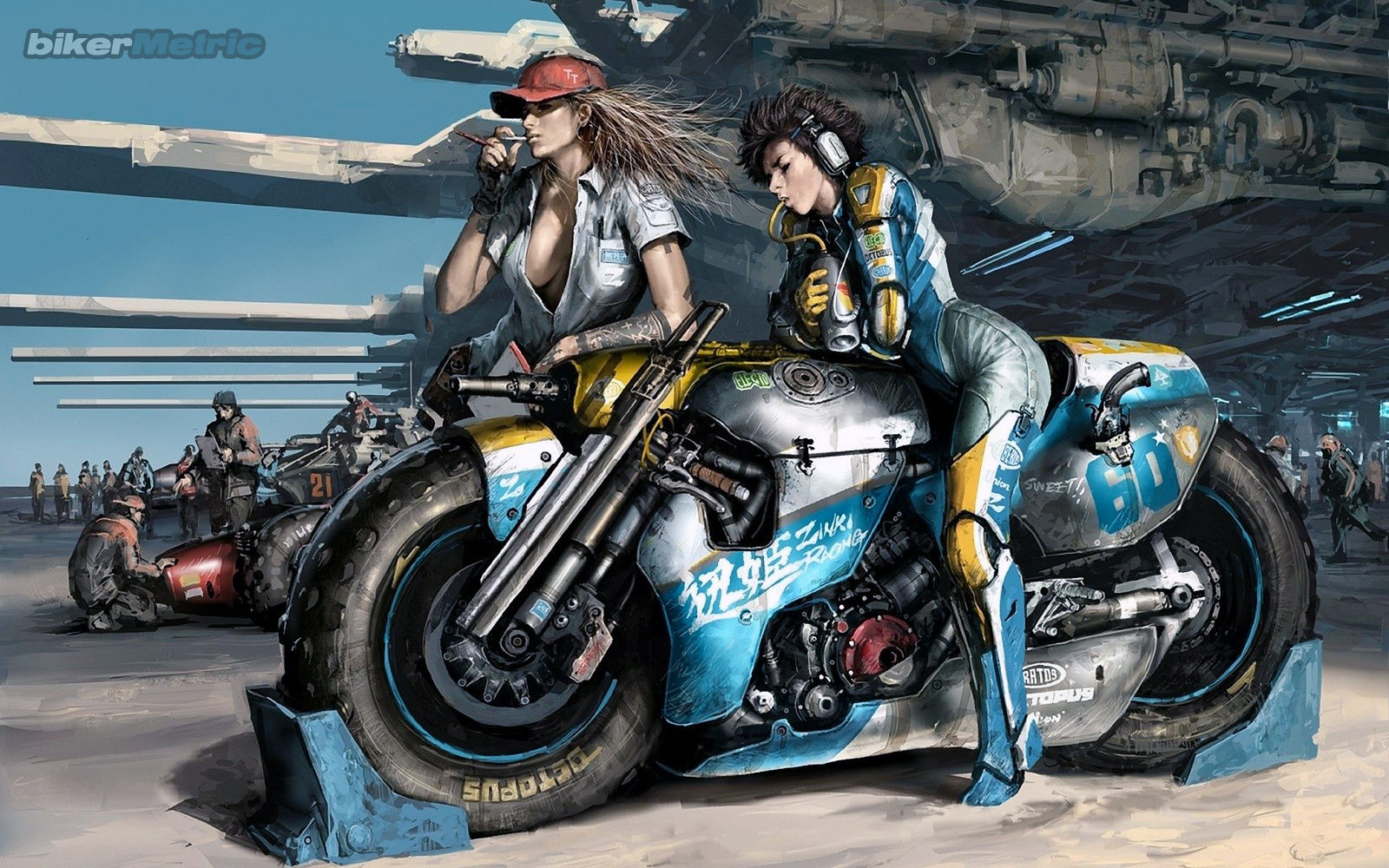Wallpaper #WkD9LpMBJhL2WPbal7s-162 Biker Art of the Day Bikermetric