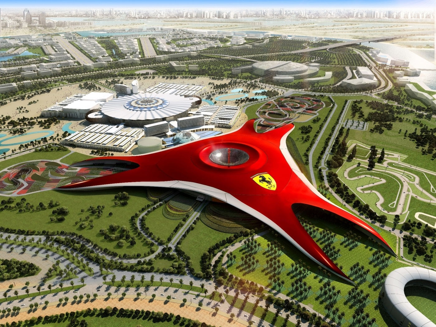 Wallpaper #0EUIlY4B7YBJg1BV4p-S41 Ferrari World Abu Dhabi Tommy Ooi Travel Guide