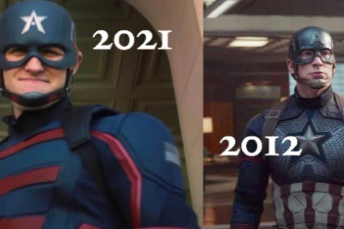 Wallpaper #50Vjn44B7YBJg1BV9qIi36 The Evolution of Captain America from 2012 to 2021