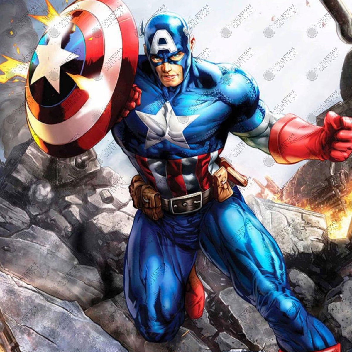 Wallpaper #nmf8B5MBSpphPi3-LMhQ172 Captain America Comic Art