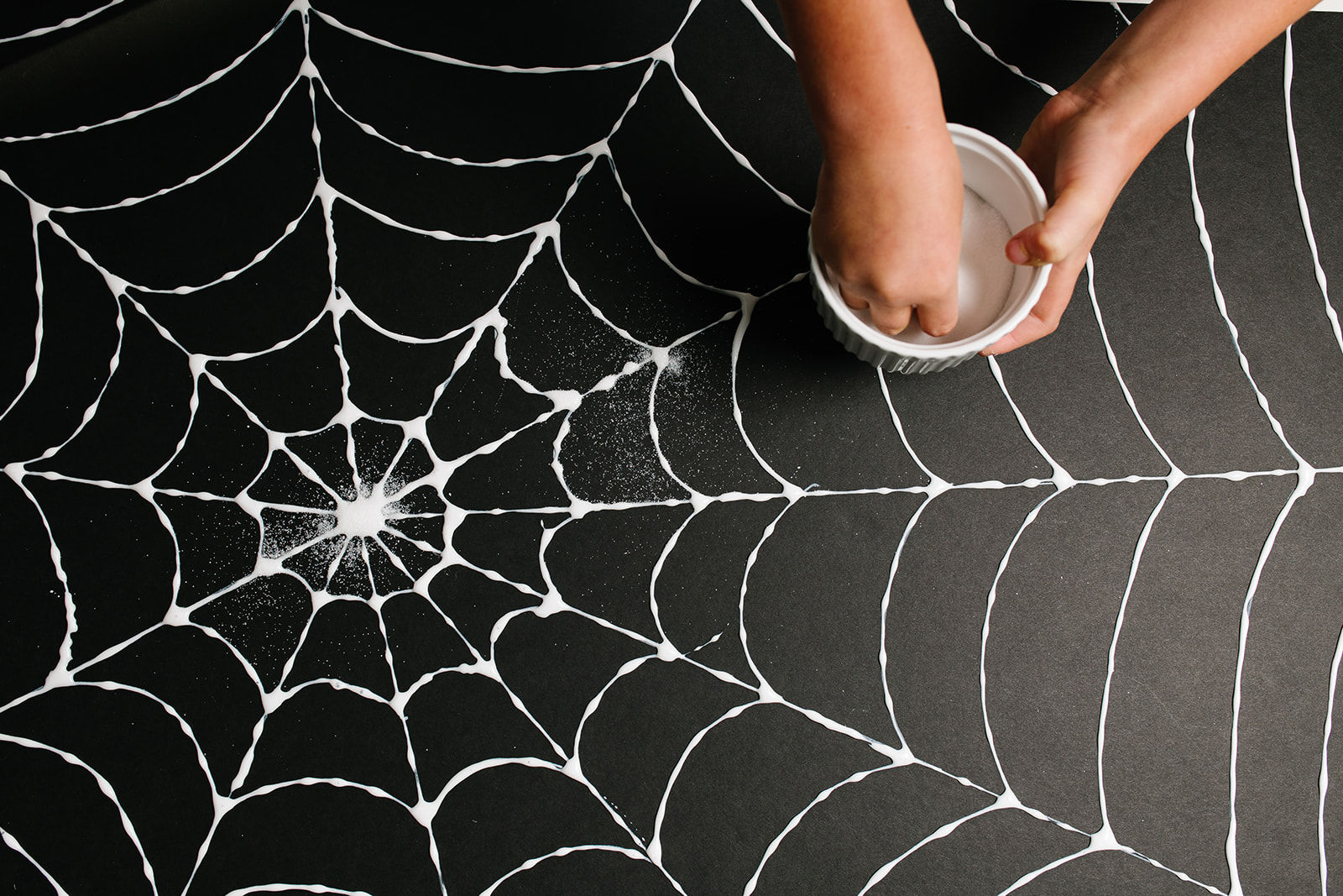 Wallpaper #mWf1-JIBSpphPi3-LItN141 Salt Art Spider Web Craft Tgif This Grandma is Fun