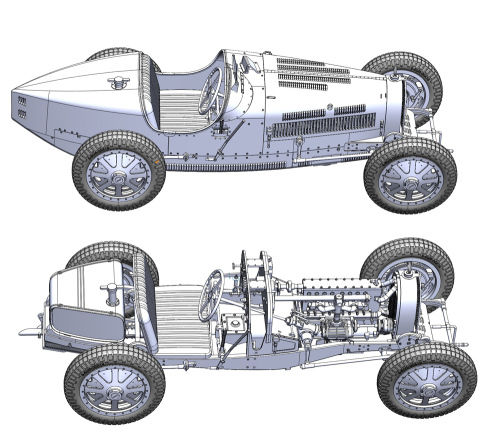 Wallpaper #a7gu3JIBJvJKYCmEdvp7230 Italeri Bugatti Type 35b Model Kit 112 Models Hobbies 4 U