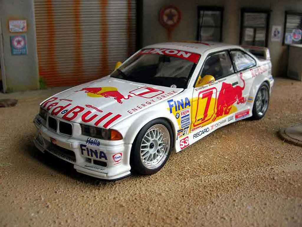 Wallpaper #42fs95IBSpphPi3-UofU187 Diecast Model Cars BMW M3 E36 118 Ut Models GTR Red Bull 1997