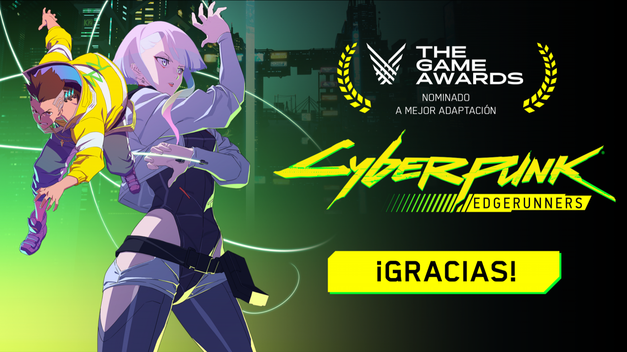 Wallpaper #SLhR2ZIBJvJKYCmEiexE149 Cyberpunk Edgerunners Nominado a the Game Awards 2022 Sede Del