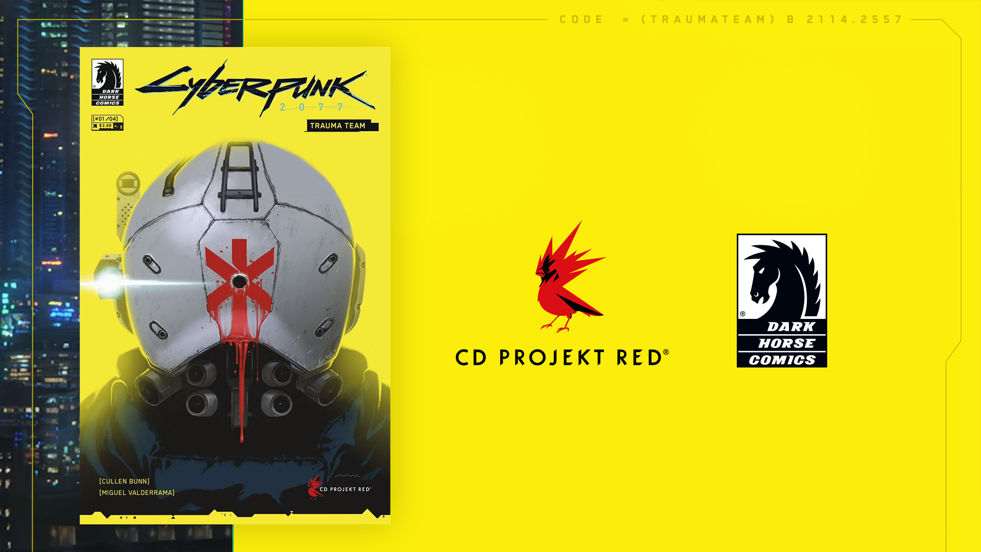 Wallpaper #294e4 Cyberpunk 2077 Trauma Team W Warszawie Pokazowka Pracownika Cdp Red