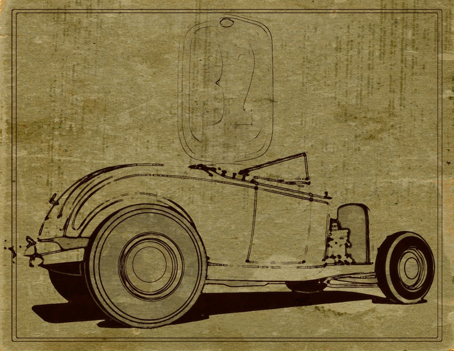 Wallpaper #kGigHpMBSpphPi3-NinU251 Custom Made Automotive Art by J Grahl Design Custommadecom