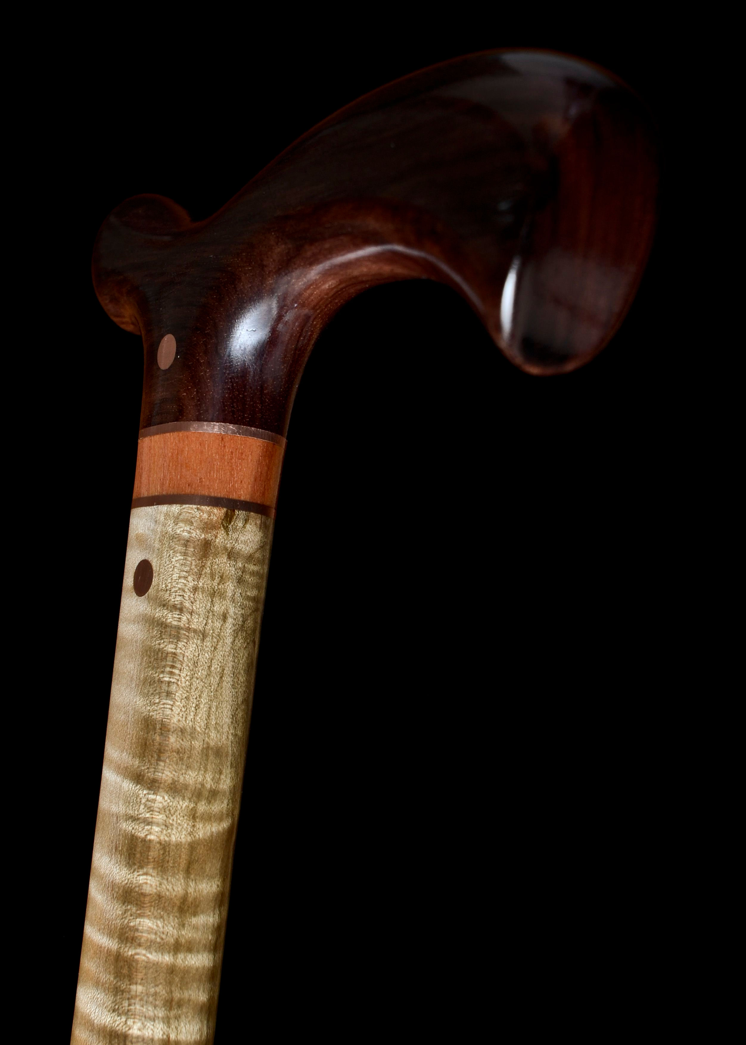 Wallpaper #ERDMYZMBgfYVyjoKVhw-161 Hand Made Handmade Walking Cane in Ebony and Maple Wood Walking Stick