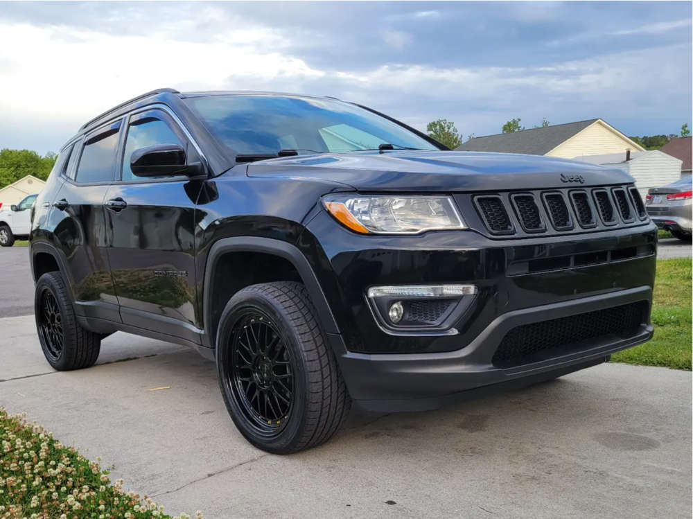 Wallpaper #vpyD4pIBZHQxiYar68C3137 2018 Jeep Compass with 19x95 25 Vors Vr8 and 24545r19 Radar Dimax as