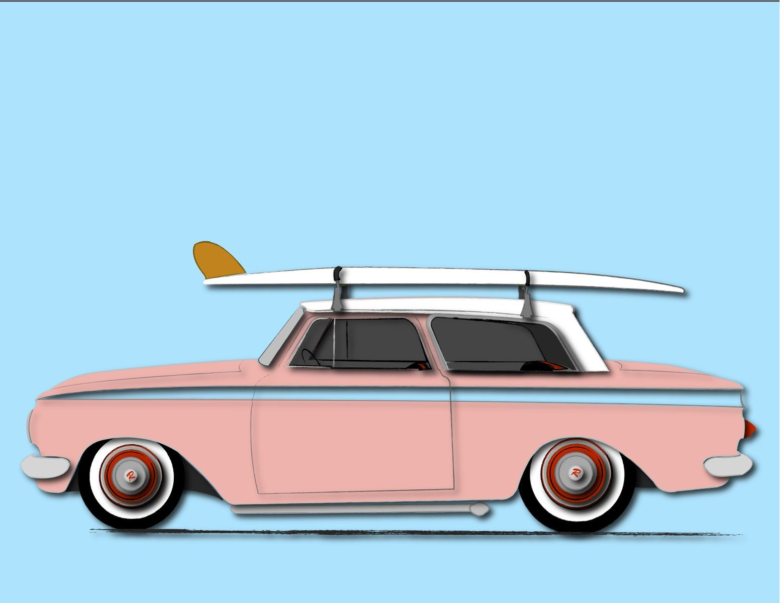 Wallpaper #kGigHpMBSpphPi3-NinU216 Custom Made Automotive Art by J Grahl Design Custommadecom