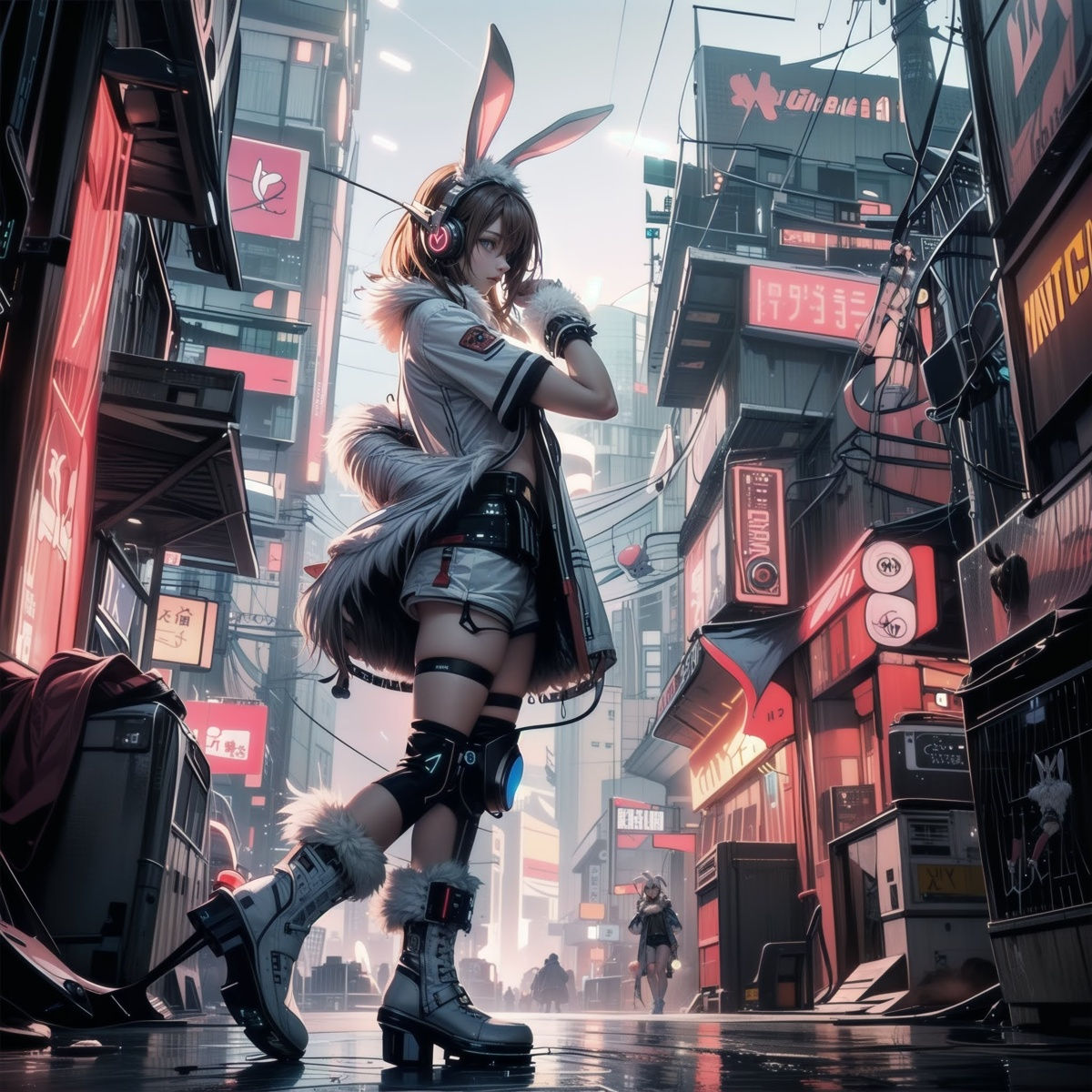Wallpaper #qa3MMZMBKf019FdaUxGB125 Cyberpunk Bunny Chichi Puiai